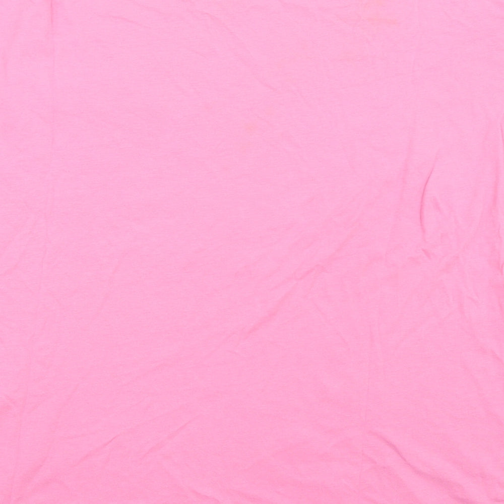 H&M Mens Pink    T-Shirt Size L