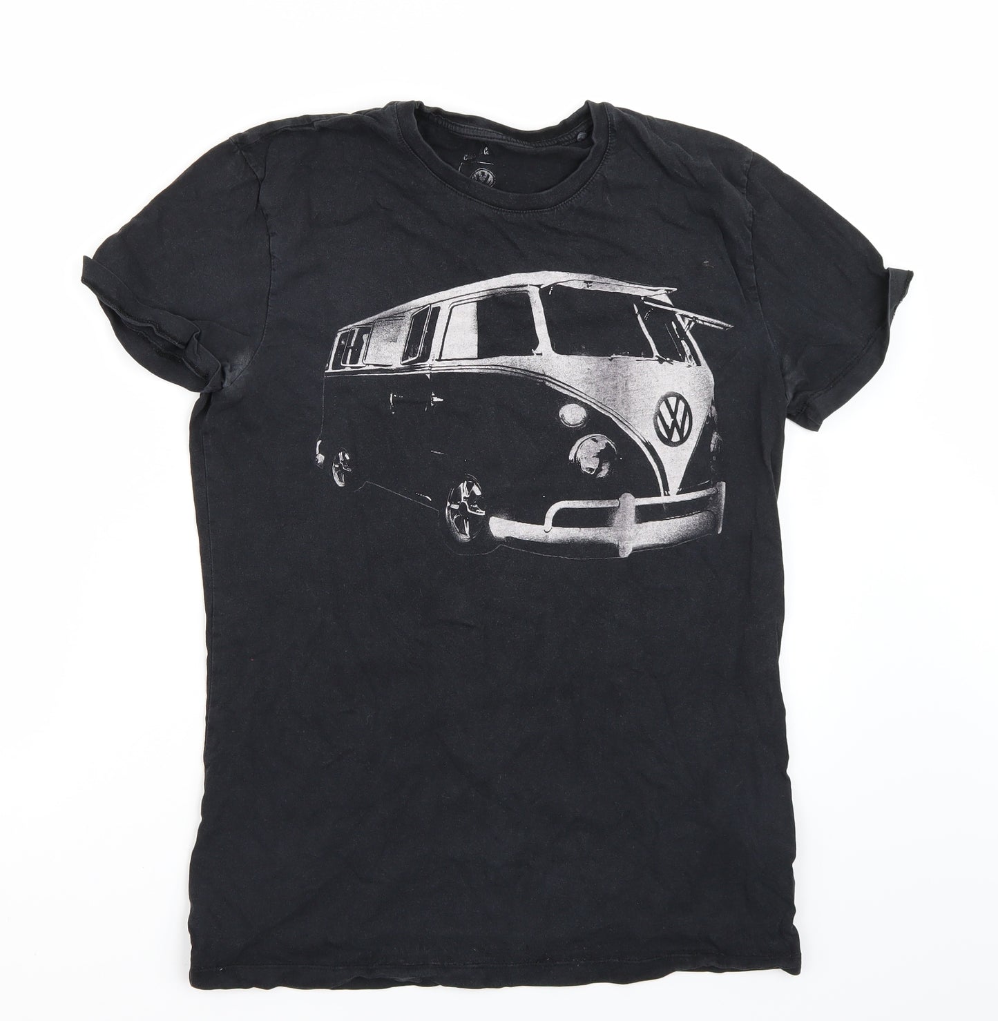 TU Mens Black    T-Shirt Size M