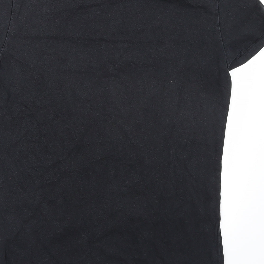TU Mens Black    T-Shirt Size M