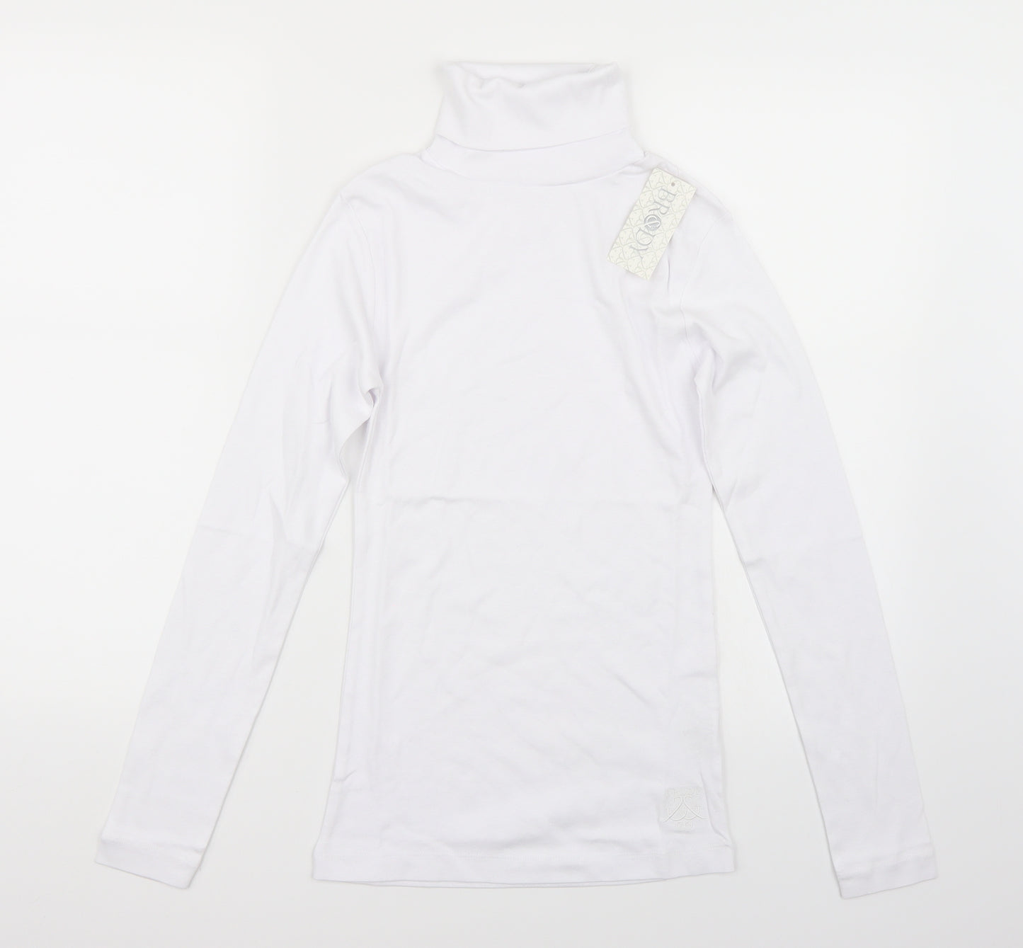 Brody Womens White   Basic T-Shirt Size S