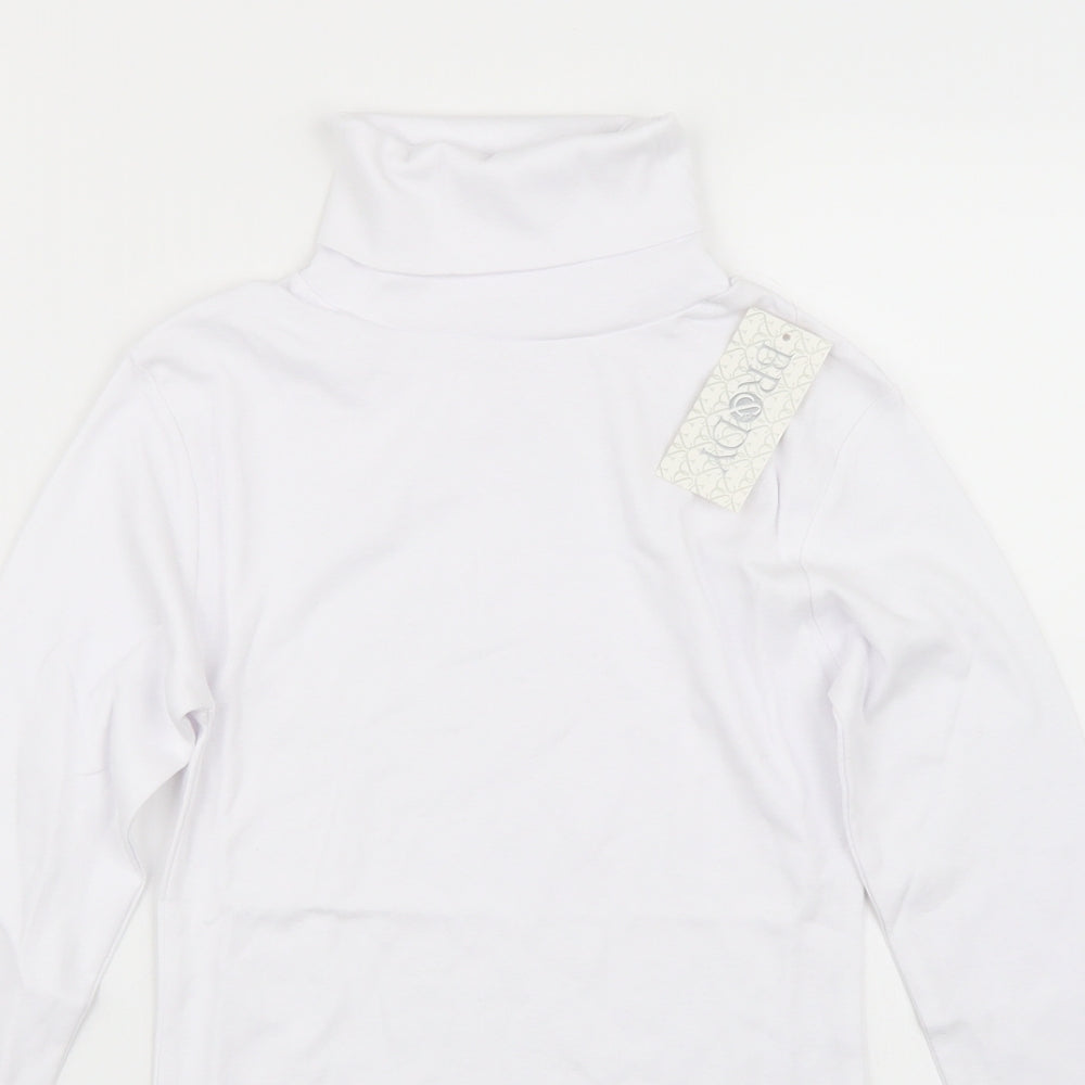Brody Womens White   Basic T-Shirt Size S