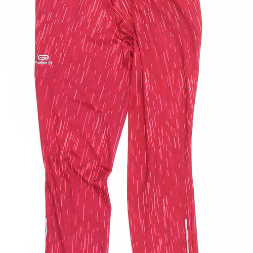 Kalenji Womens Purple   Capri Leggings Size 24 in L23 in