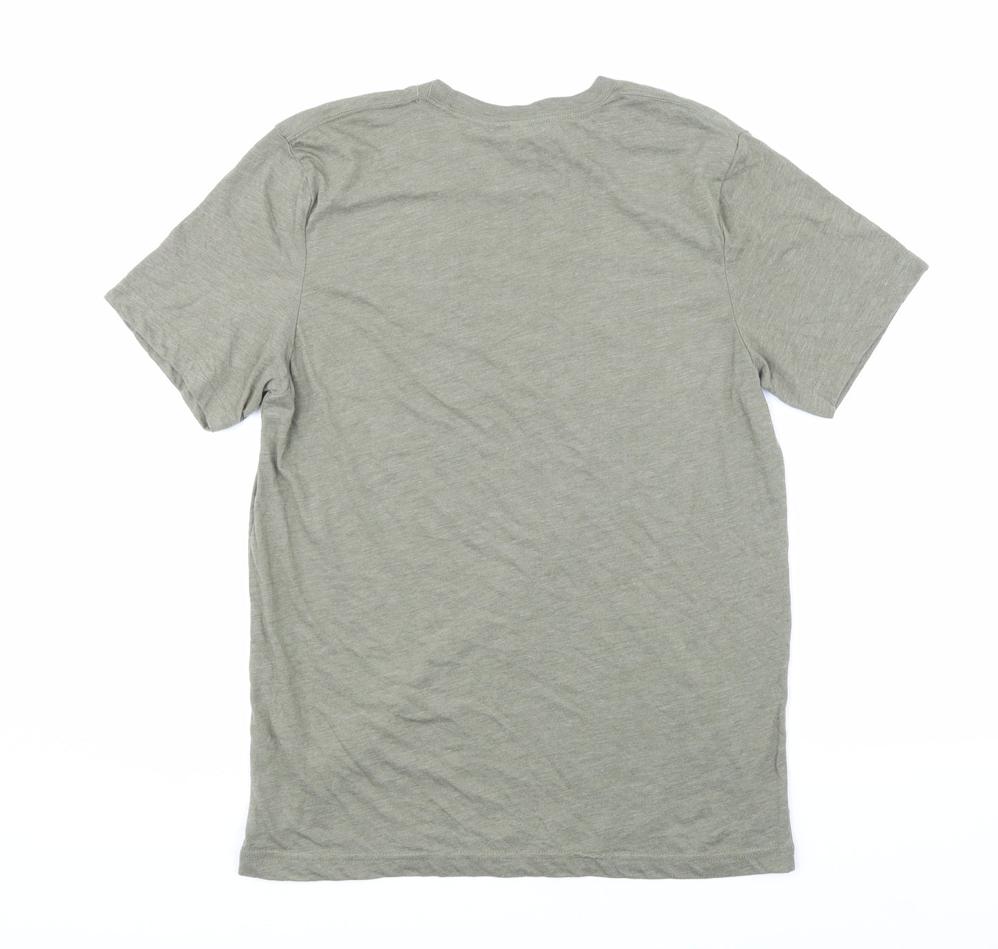 Canvas Womens Green   Basic T-Shirt Size M