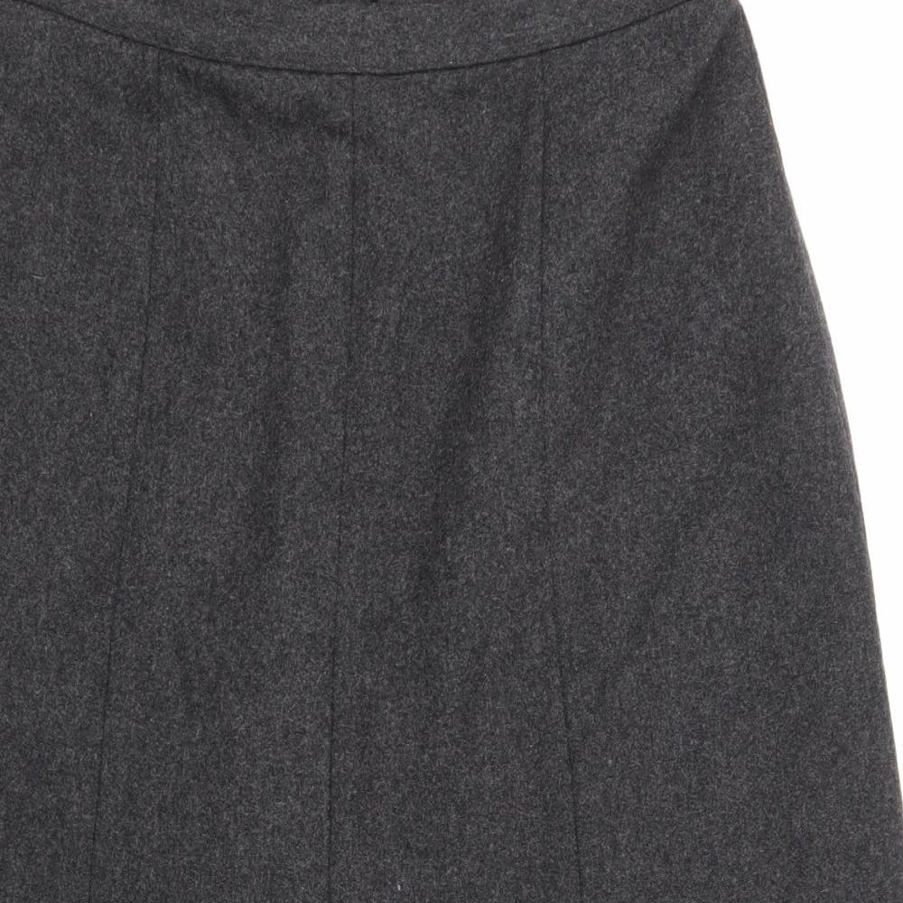Marks and Spencer Womens Grey   A-Line Skirt Size 16