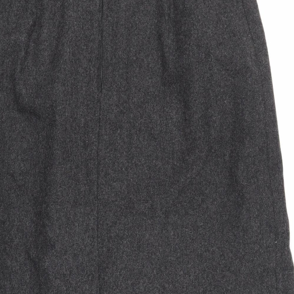 Marks and Spencer Womens Grey   A-Line Skirt Size 16