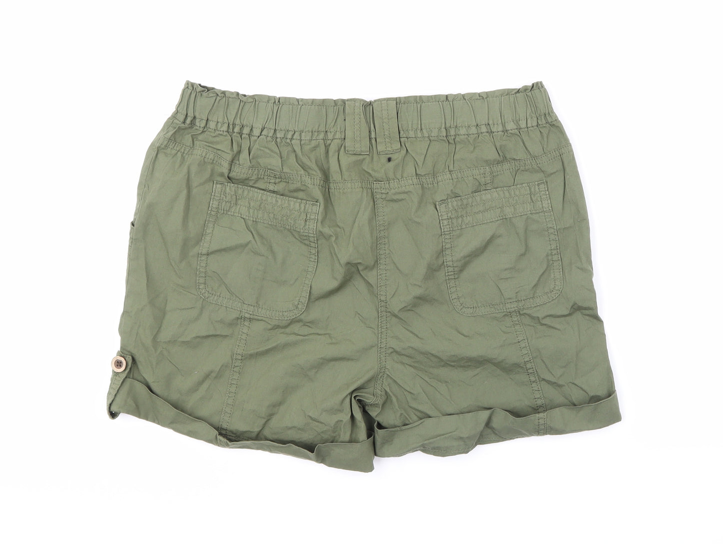 George Womens Green   Chino Shorts Size 12