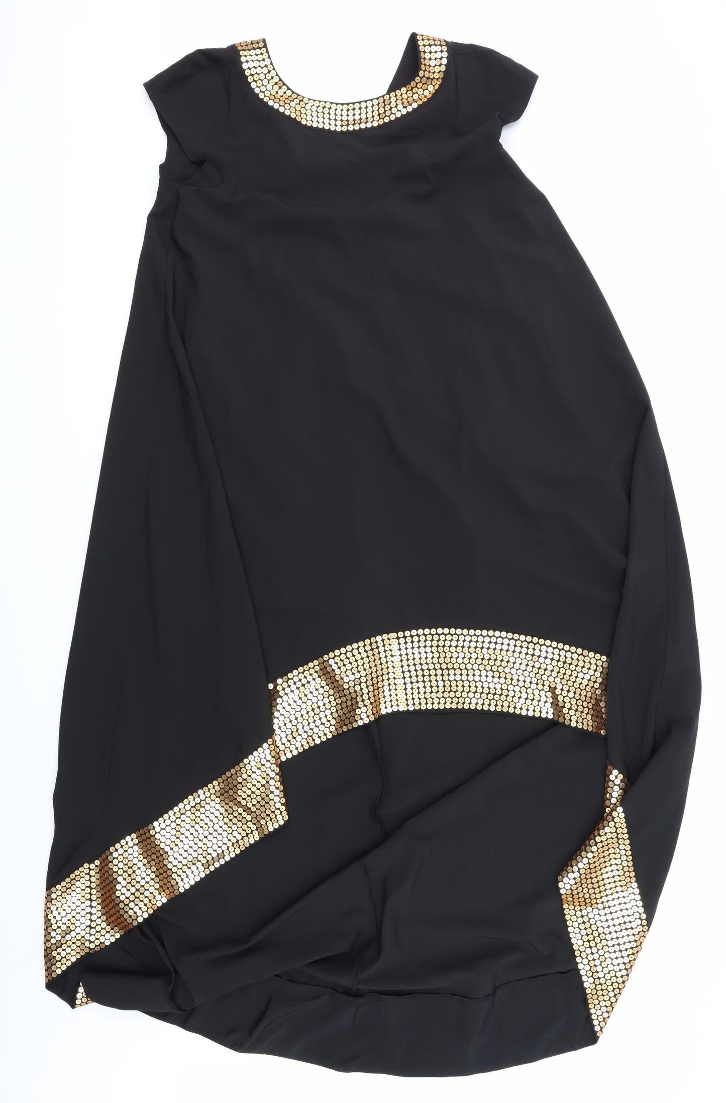 Ferne Cotton Womens Black   Shift  Size 8