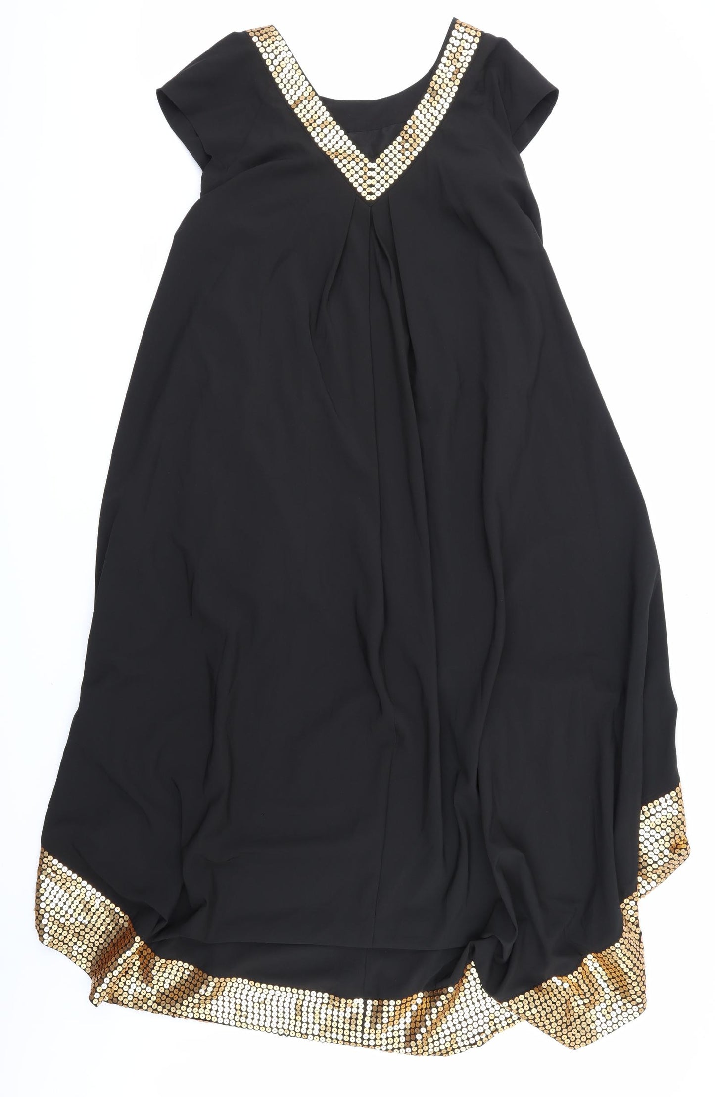 Ferne Cotton Womens Black   Shift  Size 8