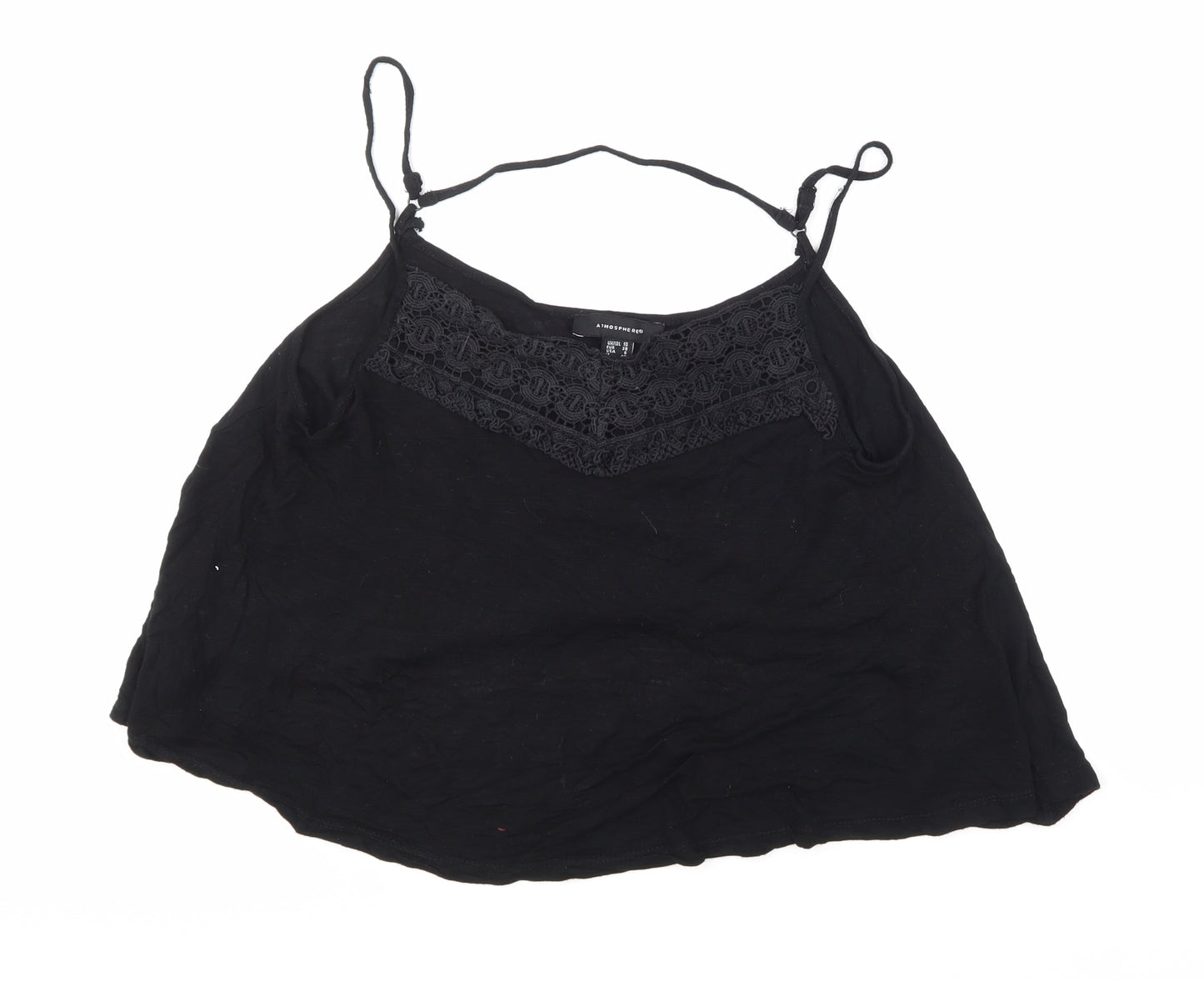 Atmosphere Womens Black   Basic Tank Size 10
