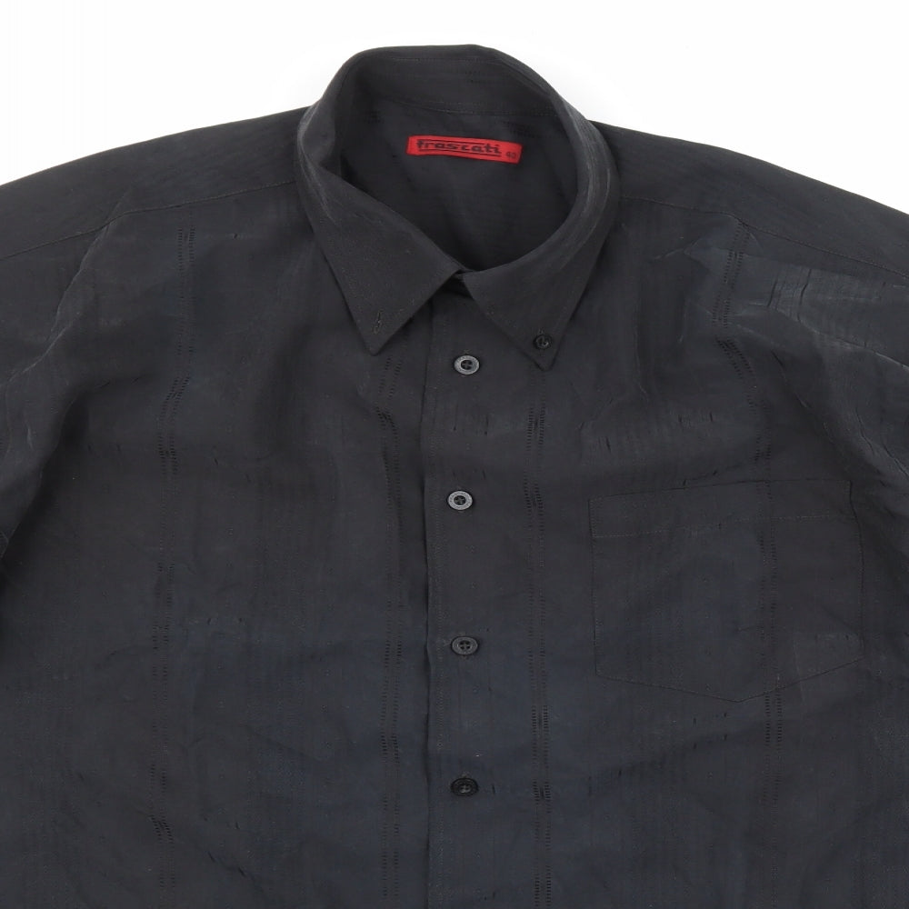 Frascati Mens Blue    Dress Shirt Size 40