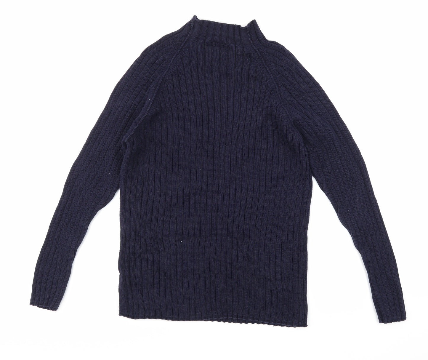Plus Collection Womens Blue  Knit Pullover Jumper Size 16