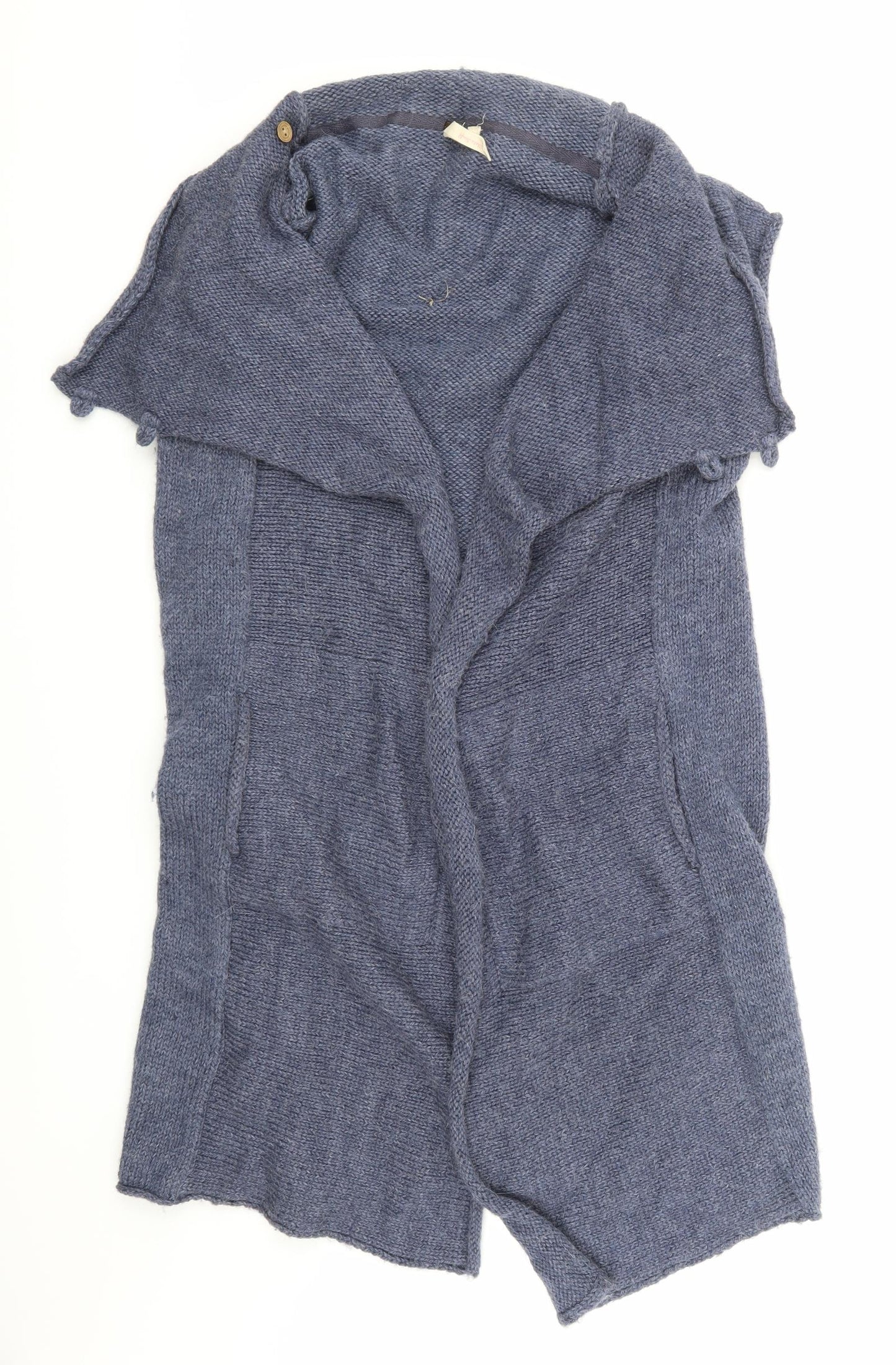 White Stuff Womens Blue  Knit Cardigan Jumper Size 12