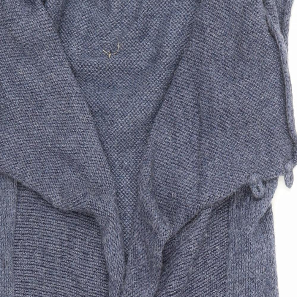 White Stuff Womens Blue  Knit Cardigan Jumper Size 12