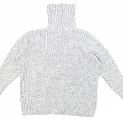 Primark Womens Grey  Knit Pullover Jumper Size M