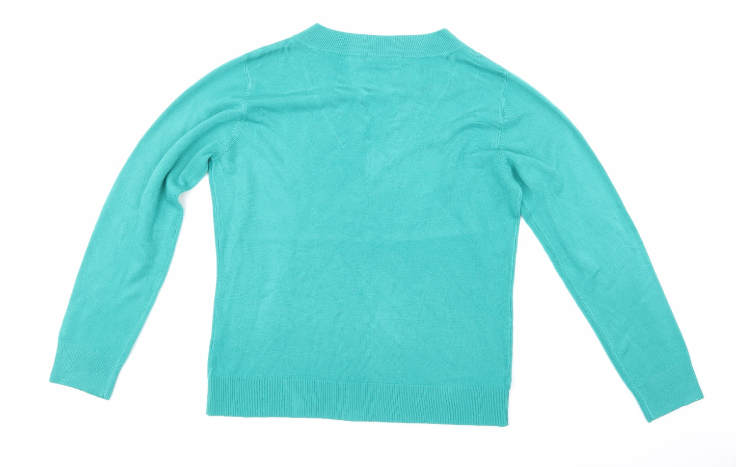 BHS Womens Blue  Knit Pullover Jumper Size 14