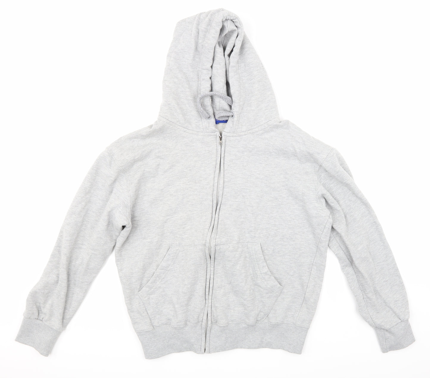 Jack & Dannys Mens Grey   Full Zip Hoodie Size L