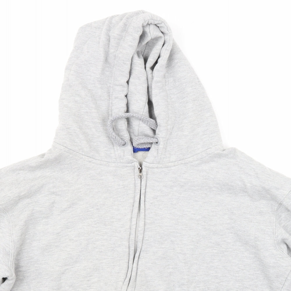 Jack & Dannys Mens Grey   Full Zip Hoodie Size L