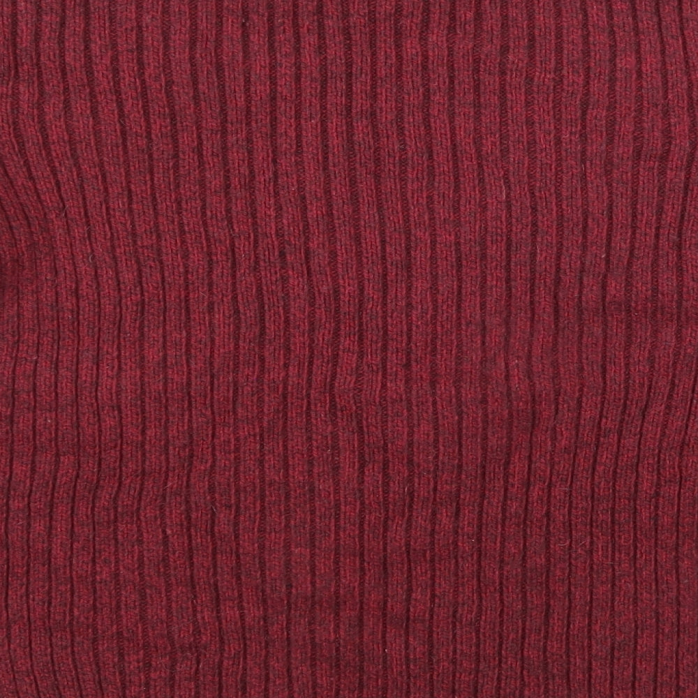 Liz Claiborne Womens Purple  Knit Pullover Jumper Size M