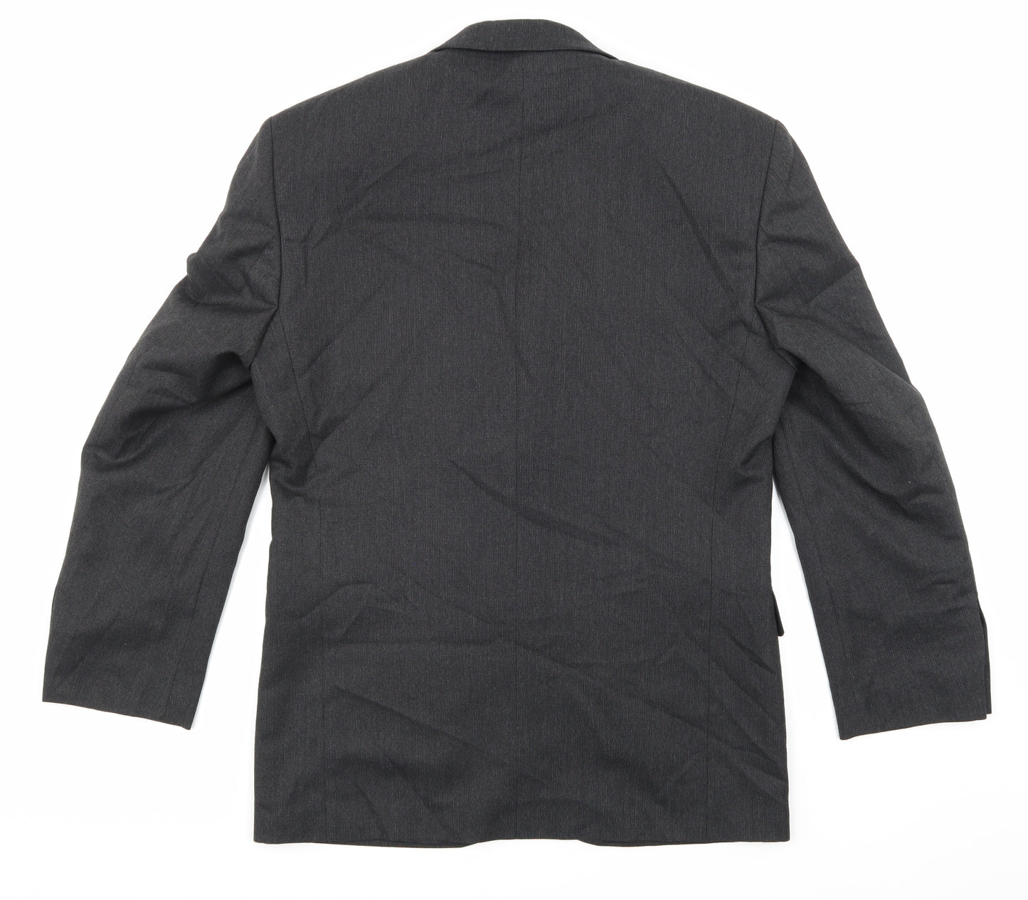 Preworn Mens Grey   Jacket Suit Jacket Size 38