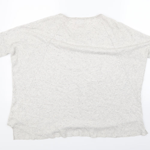 Phase Eight Womens Grey  Knit Pullover Jumper Size M