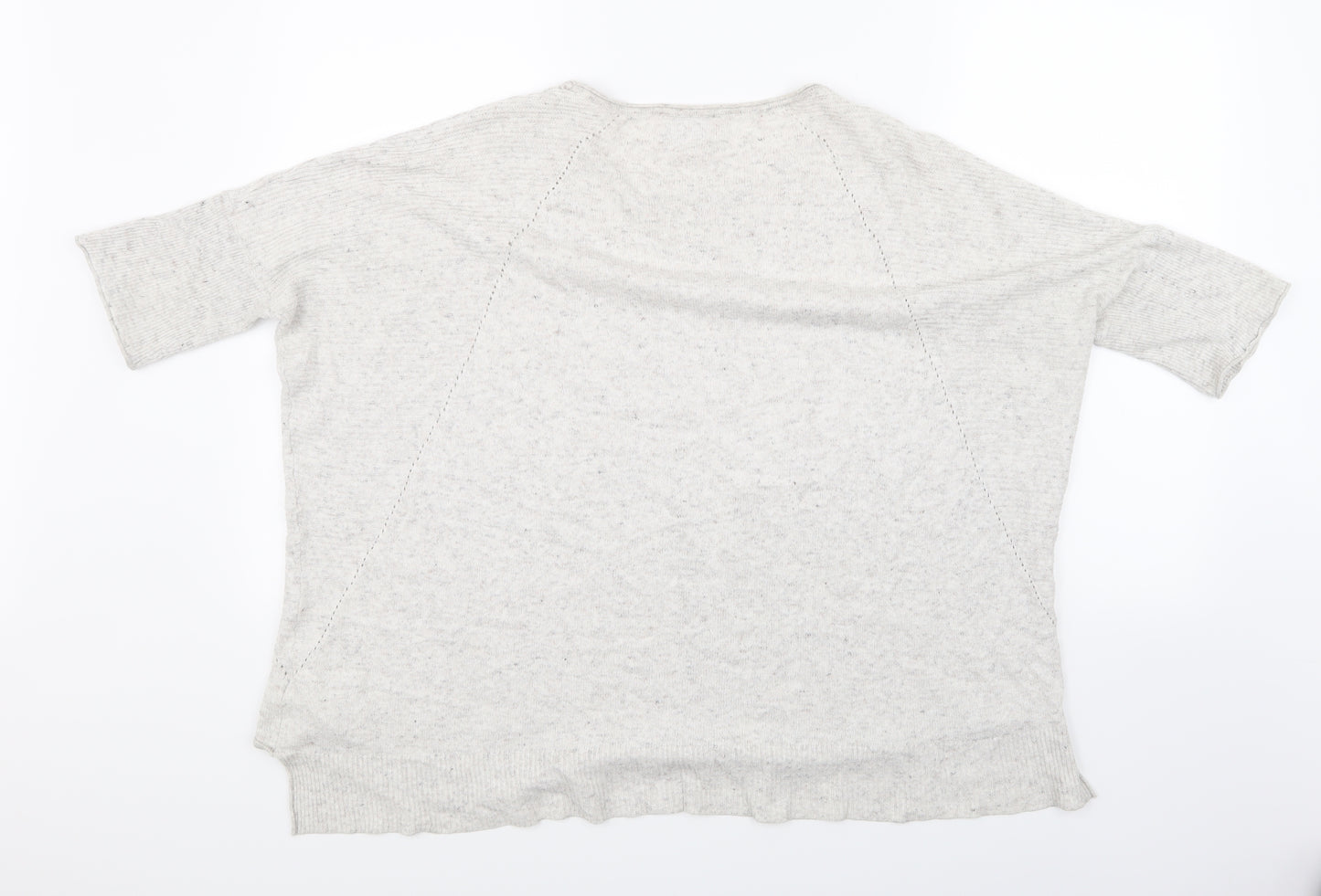 Phase Eight Womens Grey  Knit Pullover Jumper Size M