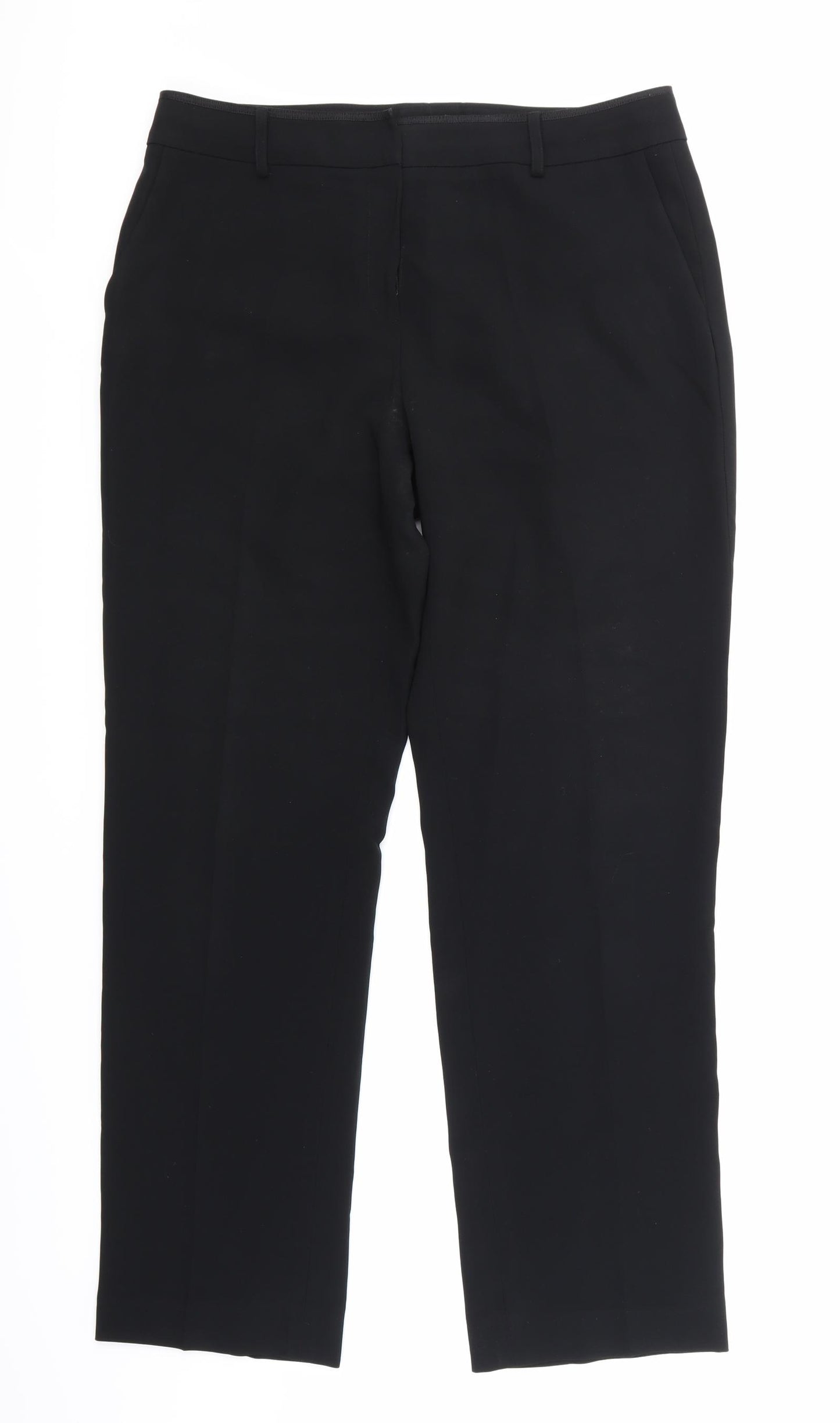 TM Lewin Womens Black   Trousers  Size 12 L29 in