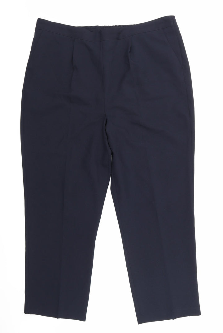 Bonmarché Womens Blue Trousers Size 20 L26 in