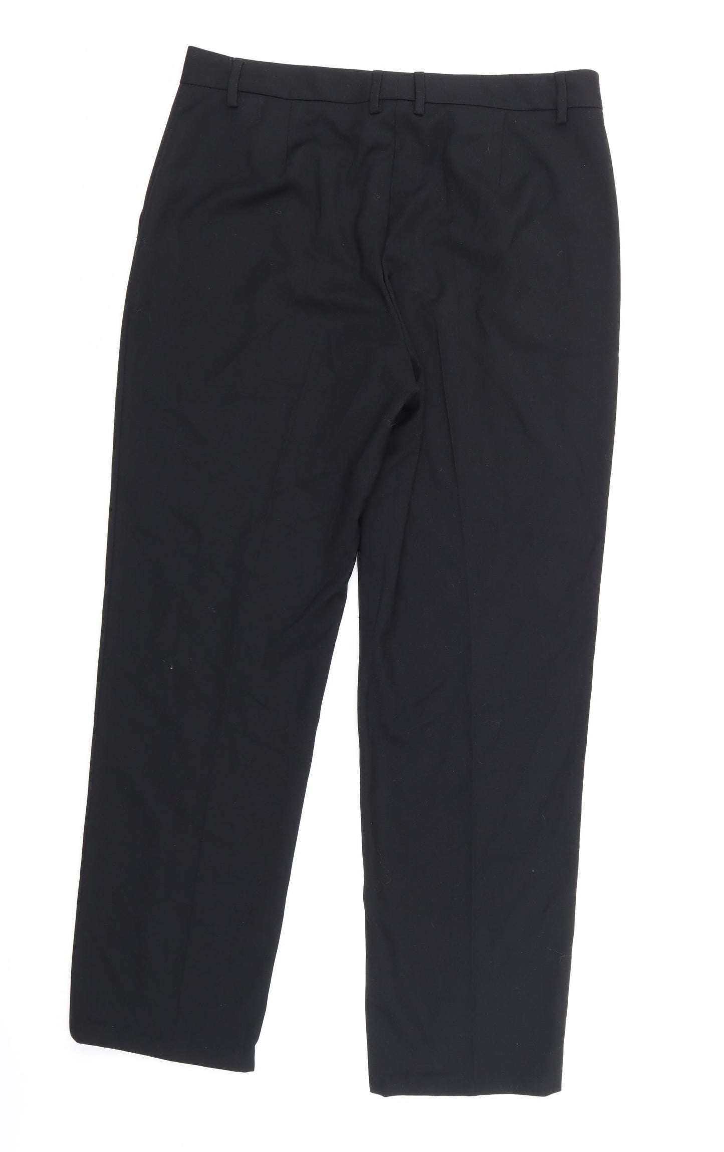 Marks and Spencer Womens Black   Trousers  Size 12 L27 in