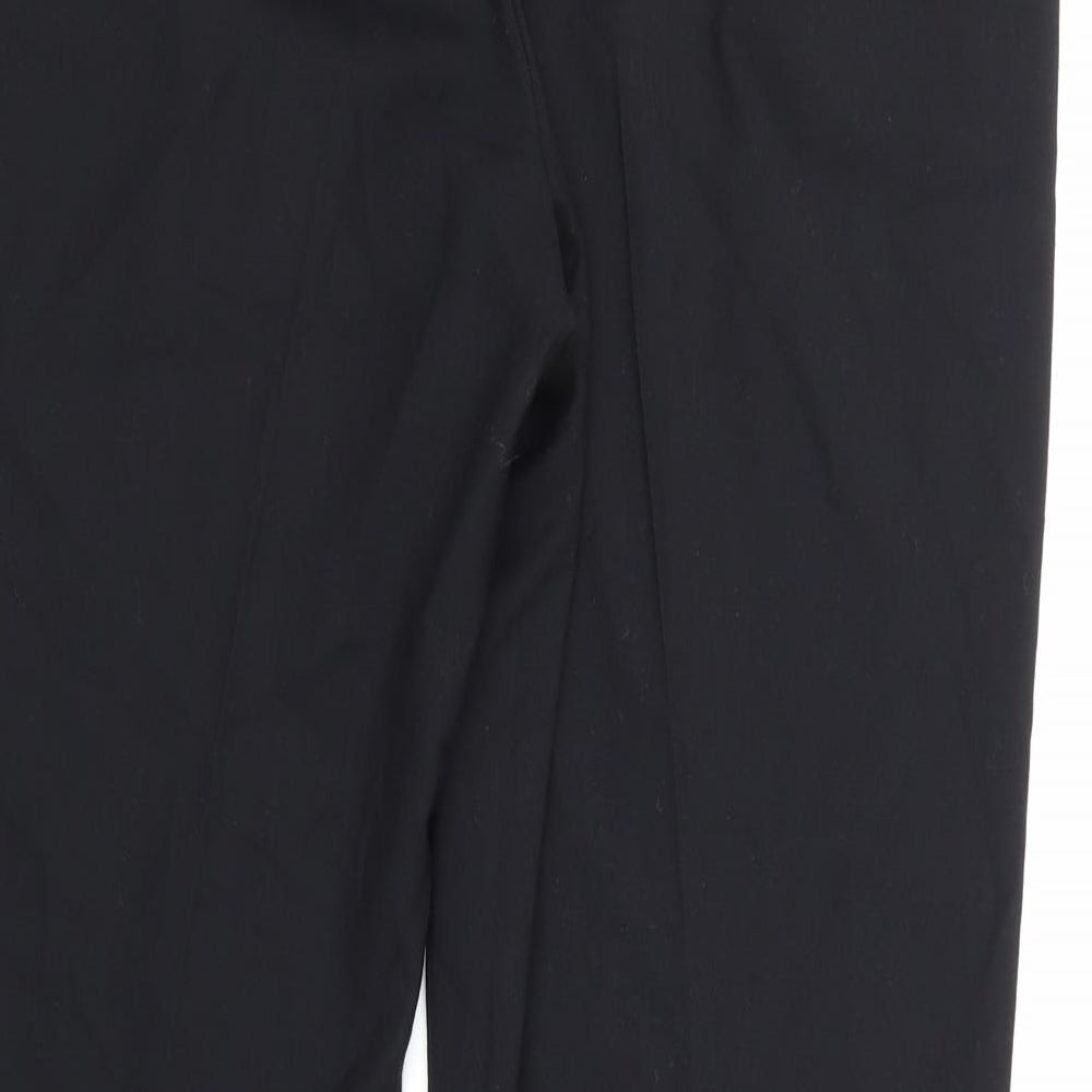 Marks and Spencer Womens Black   Trousers  Size 12 L27 in