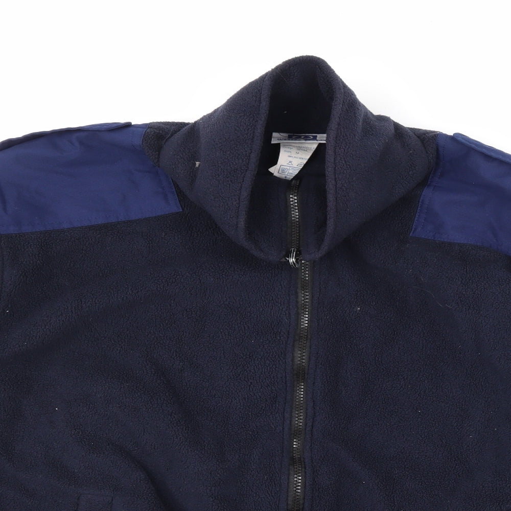 Wessex Textiles Mens Blue  Fleece Jacket  Size M