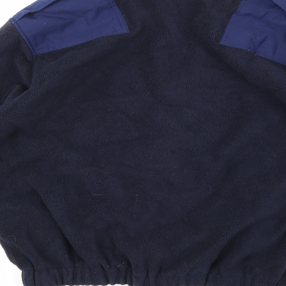 Wessex Textiles Mens Blue  Fleece Jacket  Size M