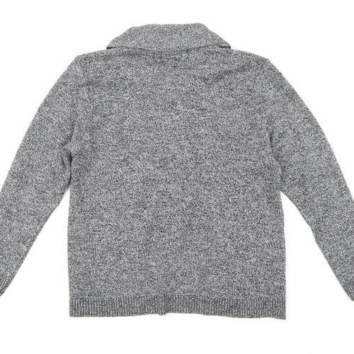 Pure & Natural Womens Grey  Knit Pullover Jumper Size L