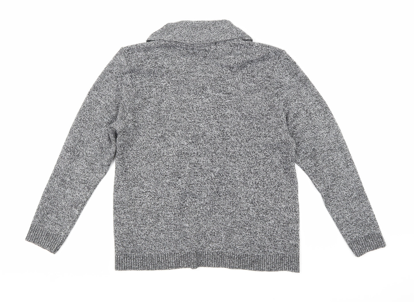 Pure & Natural Womens Grey  Knit Pullover Jumper Size L