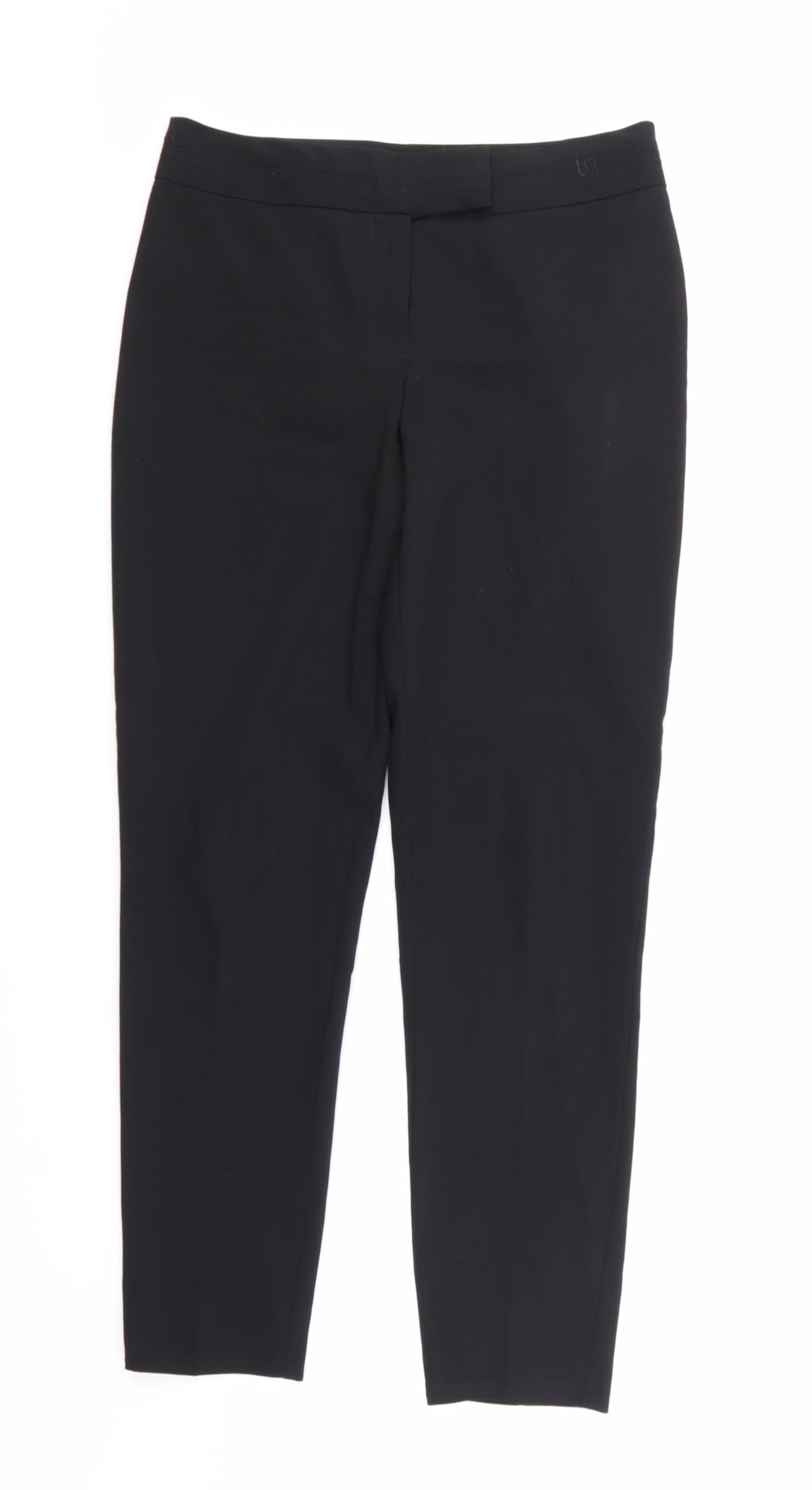 George Womens Black   Trousers  Size 10 L28 in
