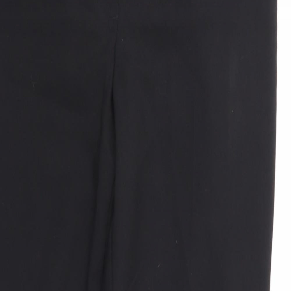 George Womens Black   Trousers  Size 10 L28 in