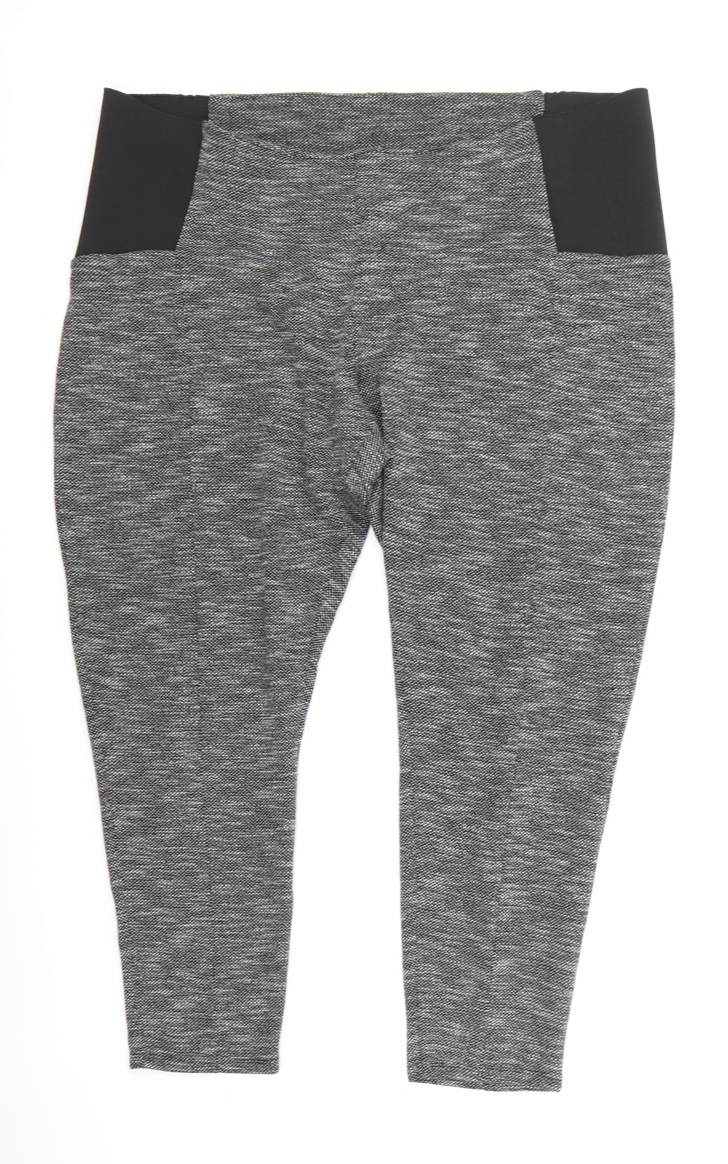 George Womens Grey   Capri Leggings Size 22 L25 in