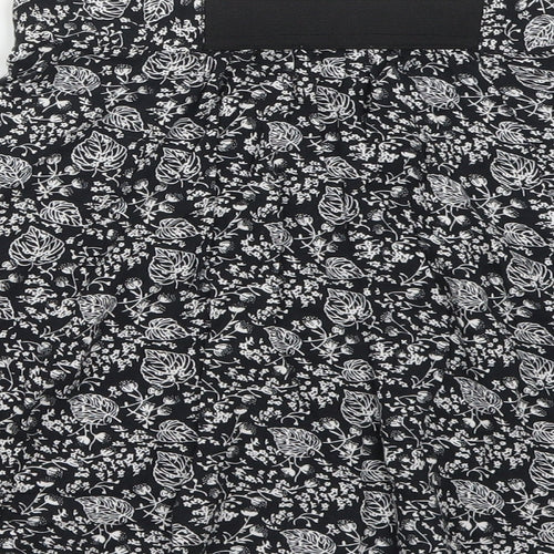 Cooperative Womens Beige Floral  Flare Skirt Size XS