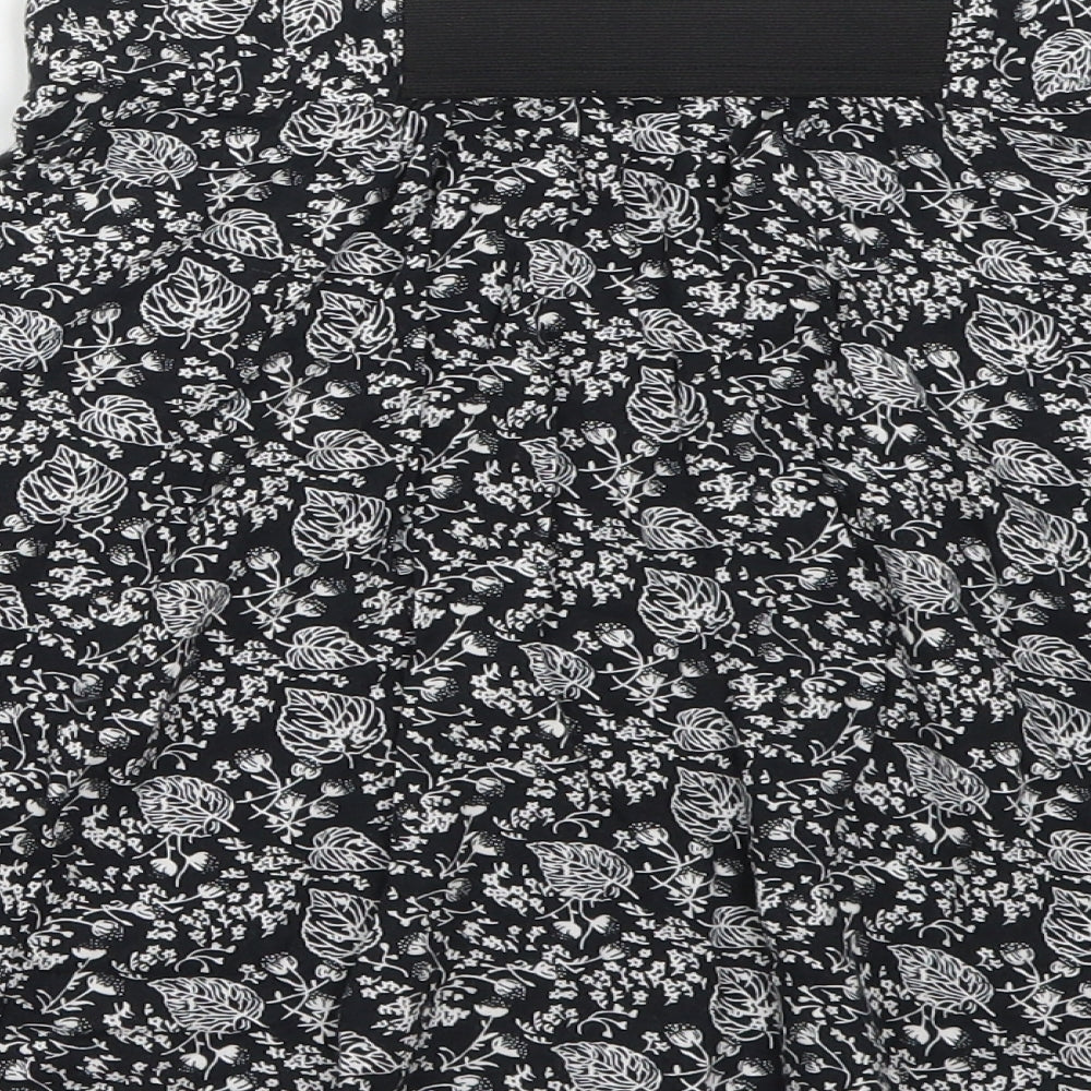 Cooperative Womens Beige Floral  Flare Skirt Size XS