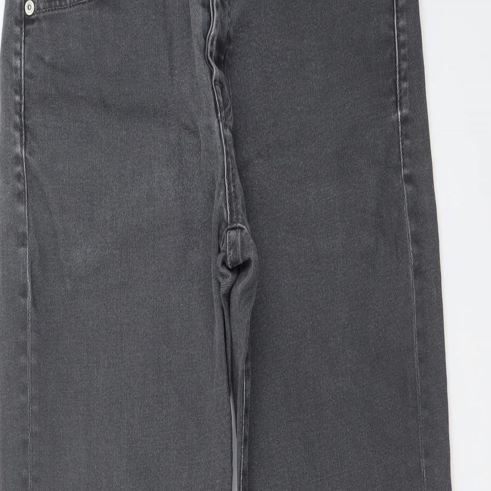 7 For All Mankind Mens Grey   Straight Jeans Size 31 L28 in