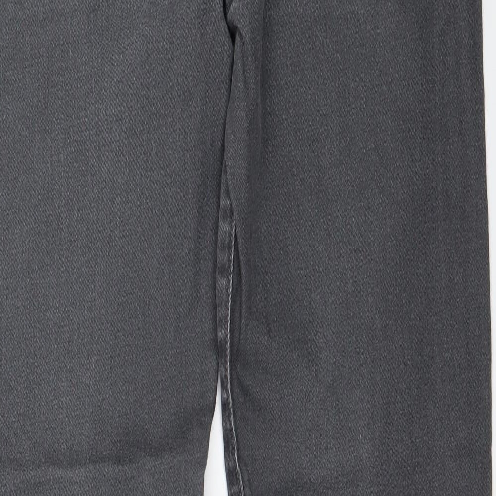 7 For All Mankind Mens Grey   Straight Jeans Size 31 L28 in