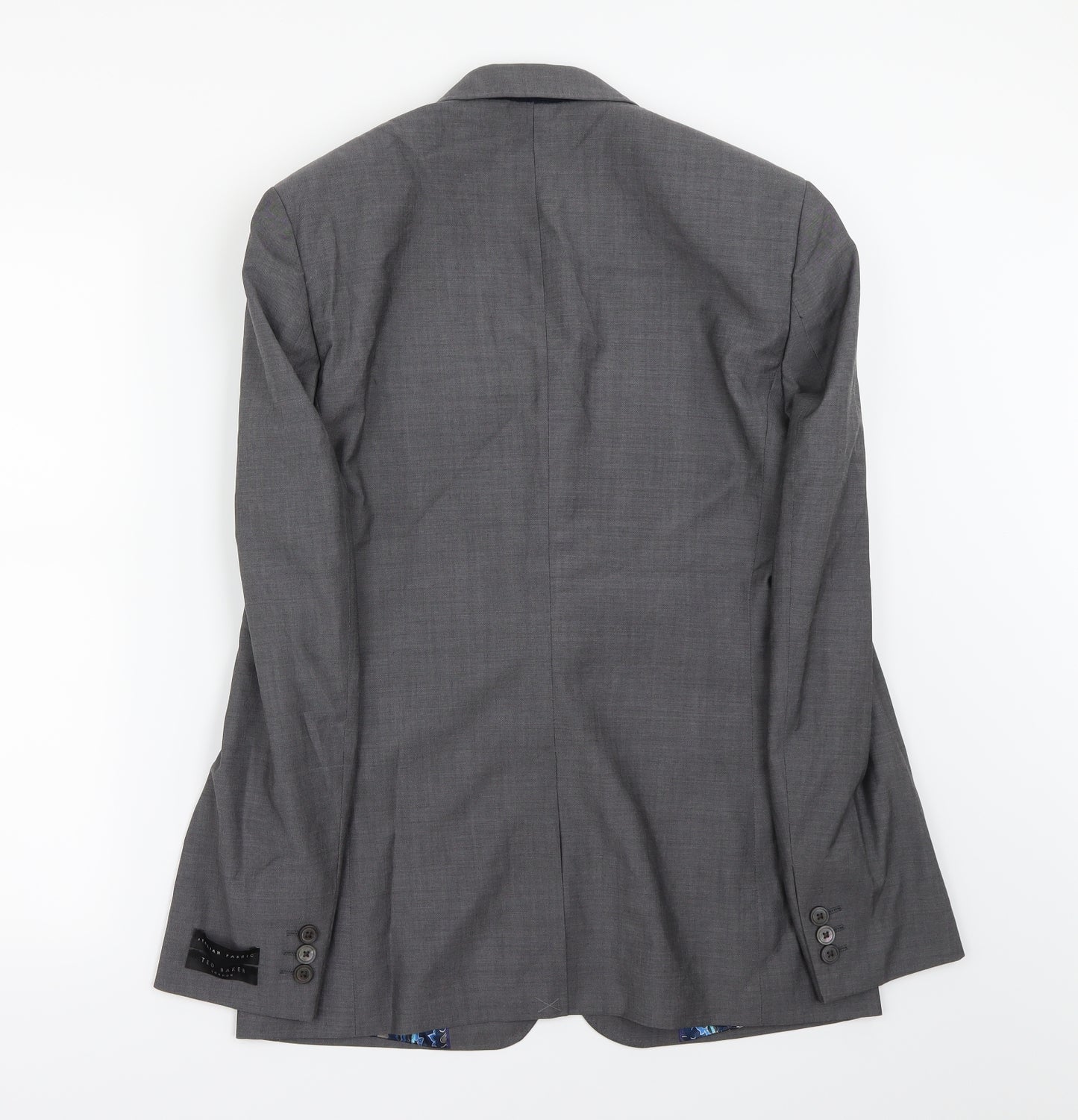 Ted Baker  Mens Grey   Jacket Suit Jacket Size 36