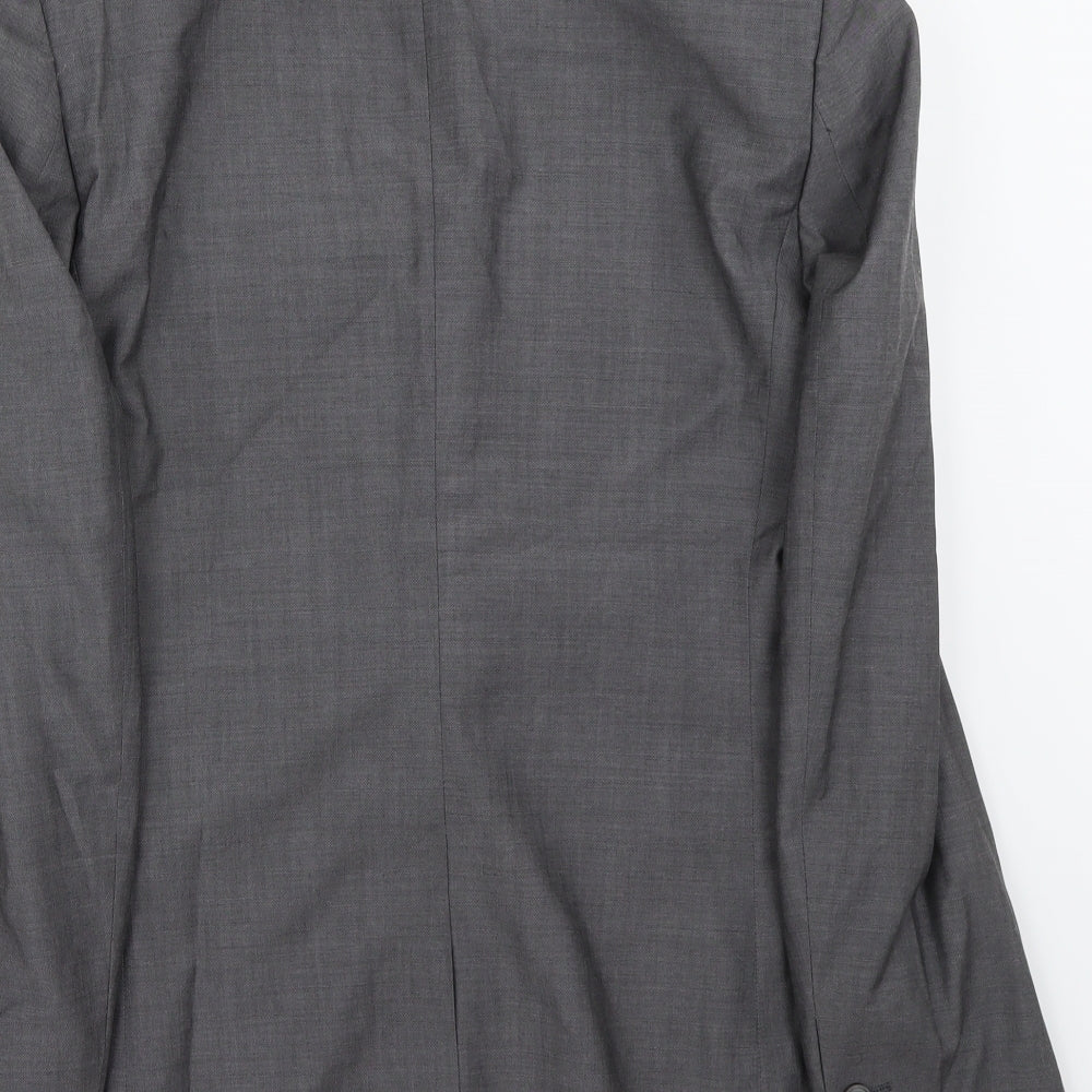 Ted Baker  Mens Grey   Jacket Suit Jacket Size 36