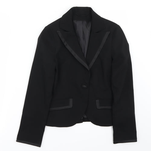 Dorothy Perkins Womens Black   Jacket Blazer Size 8