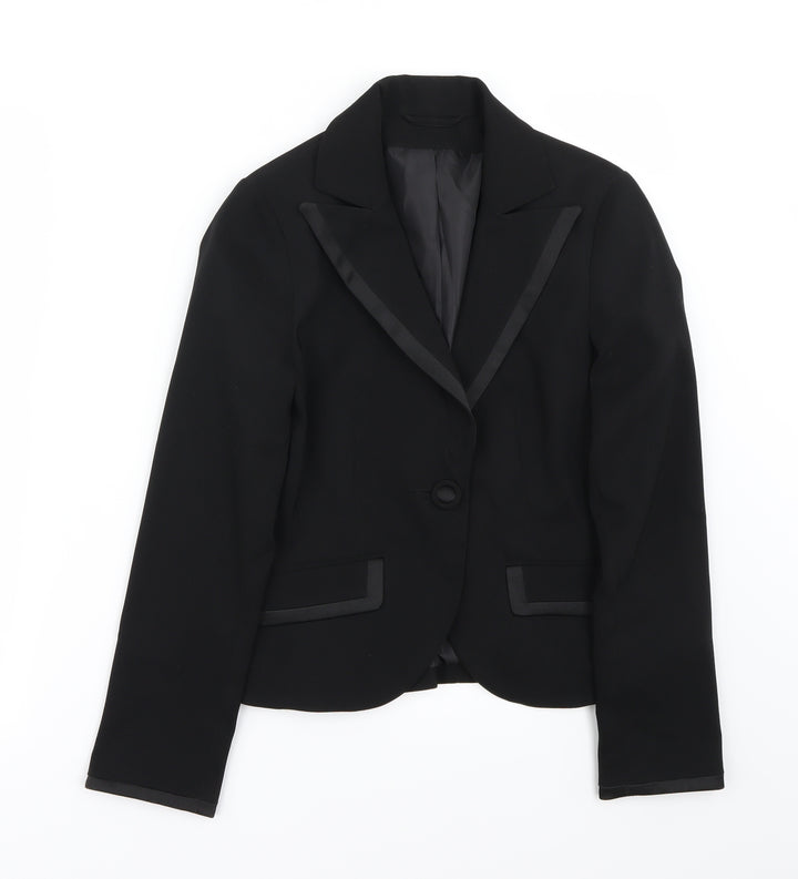 Dorothy Perkins Womens Black Jacket Blazer Size 8
