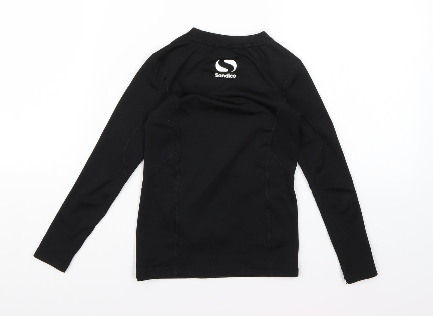 Sandico Boys Black   Pullover Button-Up Size 5-6 Years