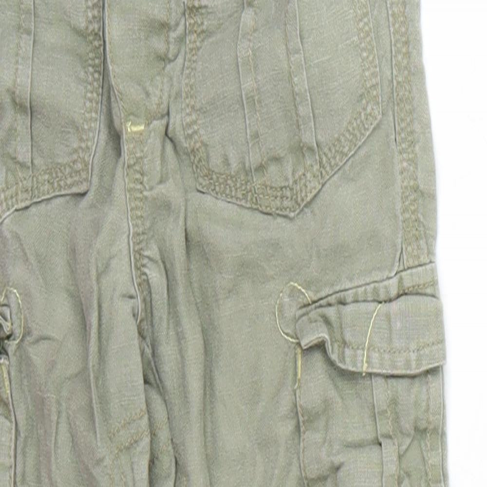 NEXT Boys Green   Cargo Trousers Size 4-5 Years