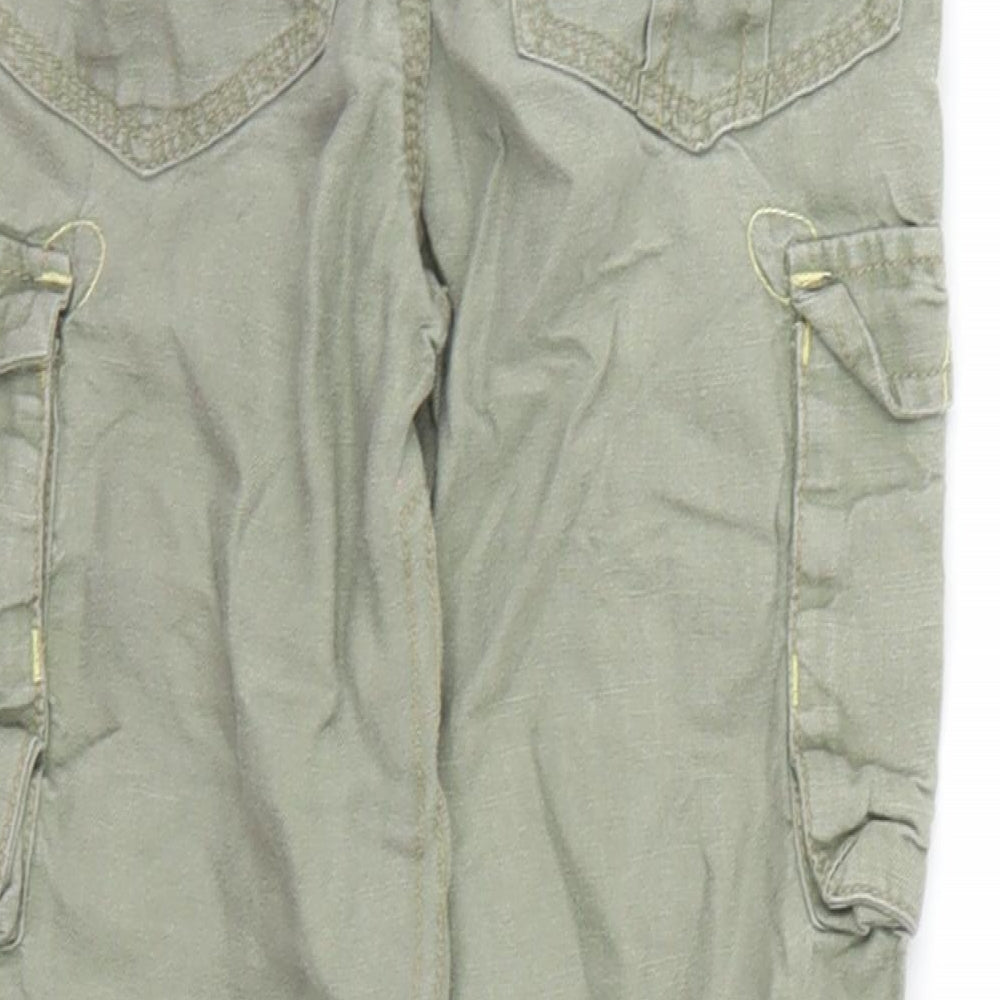 NEXT Boys Green   Cargo Trousers Size 4-5 Years