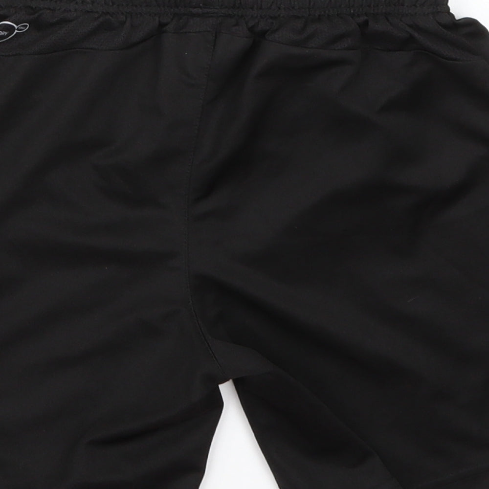 PUMA Boys Black   Sweat Shorts Size 10 Years