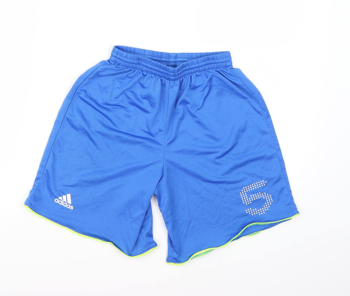 adidas Boys Blue   Sweat Shorts Size 11-12 Years