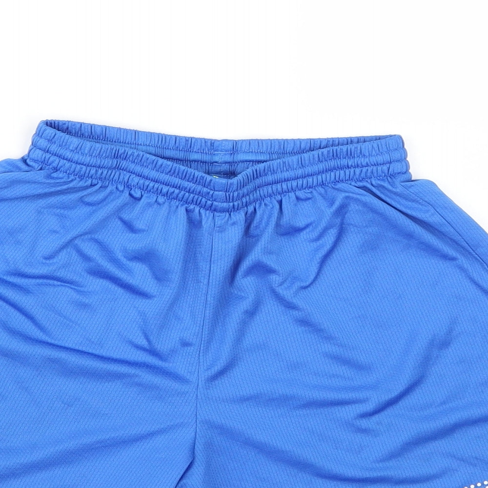 adidas Boys Blue   Sweat Shorts Size 11-12 Years